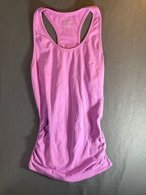 Athleta Pink Racerback Performance Tank